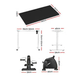140cm Artiss Electric Standing Desk with Mini Pedal Exercise Bike Home Office