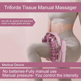 Lymphatic Drainage Massager,Cellulite Massage Roller,Body Sculpting Machine,Thighs Massager, Manual Leg Roller,Relaxing Muscles,360 °28 Wheels Anti Cellulite Roller for Legs (PURPLE)