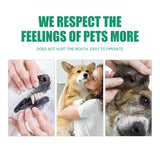 Yegbong Pet Tooth Cleaning Finger Set Dog Cat Cleaning Tartar Stone Oral Cleaning Care