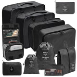 Black Friday Special Offer! 8-piece Travel Storage Bag - The perfect Christmas gift, say goodbye to messy luggage.