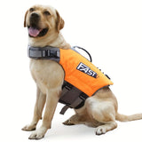 Safe Playtime: The ultimate dog buoyancy vest designed for water adventures. Pet life jacket. Christmas, Black Friday pet products
