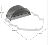 Kitchen Sink Filter Rack with 100 12cm*15cm Mesh Bags, Foldable Food Waste Strainer, Multi-functional Drain Basket(green)