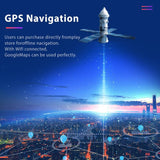 7 Inch Android Navigation Wifi Vehicle Central Control Screen - 2 + 16G