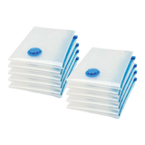 10X Jumbo Vacuum Storage Bags – Space Saver Seal Bags for Clothes, Bedding, Blankets & Travel Organisation