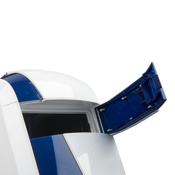 Desktops & Accessories: Huntkey MVP Pro  Gaming computer chassis - Blue (No PSU Included, NO FAN Included)