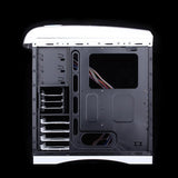 Desktops & Accessories: Huntkey MVP Pro  Gaming computer chassis - Blue (No PSU Included, NO FAN Included)