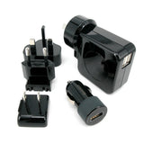 Automotive Repair & Speciality Tools: Huntkey TravelMate Multi Plugs USB Wall Charger Adapter 4.2 A US UK EU AU Plugs with Car Charger (D204)