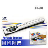 Scanners: Digitalk Portable Handheld A4 1050dpi Photo & Document Scanner (CI-510)
