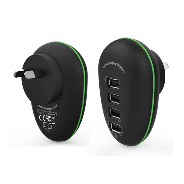 Hard Drives: Winstars USB 4-Port Charging Station (WS-UH1041P)