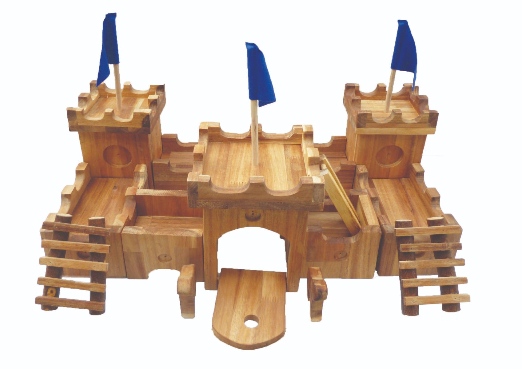 Dollhouses: Wooden Medieval Castle