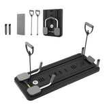 Yoga & Pilates: Everfit Pilates Board Foldable Reformer Multi Functional Exercise Trainer Black