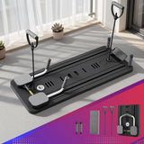 Yoga & Pilates: Everfit Pilates Board Foldable Reformer Multi Functional Exercise Trainer Black