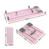Yoga & Pilates: Everfit Pilates Board Foldable Reformer Multi Functional Exercise Trainer Pink