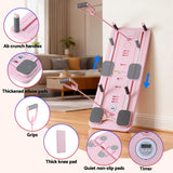 Yoga & Pilates: Everfit Pilates Board Foldable Reformer Multi Functional Exercise Trainer Pink