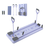 Yoga & Pilates: Everfit Pilates Board Foldable Reformer Multi Functional Exercise Trainer Purple