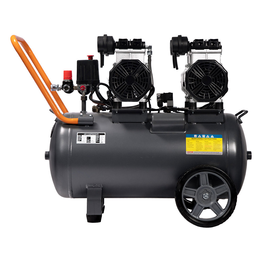 Air Compressors: Giantz 50L Air Compressor 200L/min 3.0HP Oil-Free Quiet Electric Portable Air Inflator