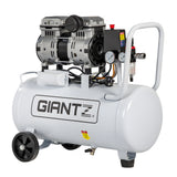 Air Compressors: Giantz 30L Air Compressor Quiet 0.75HP Oil-Free Portable Tyre Inflator 40L/Min