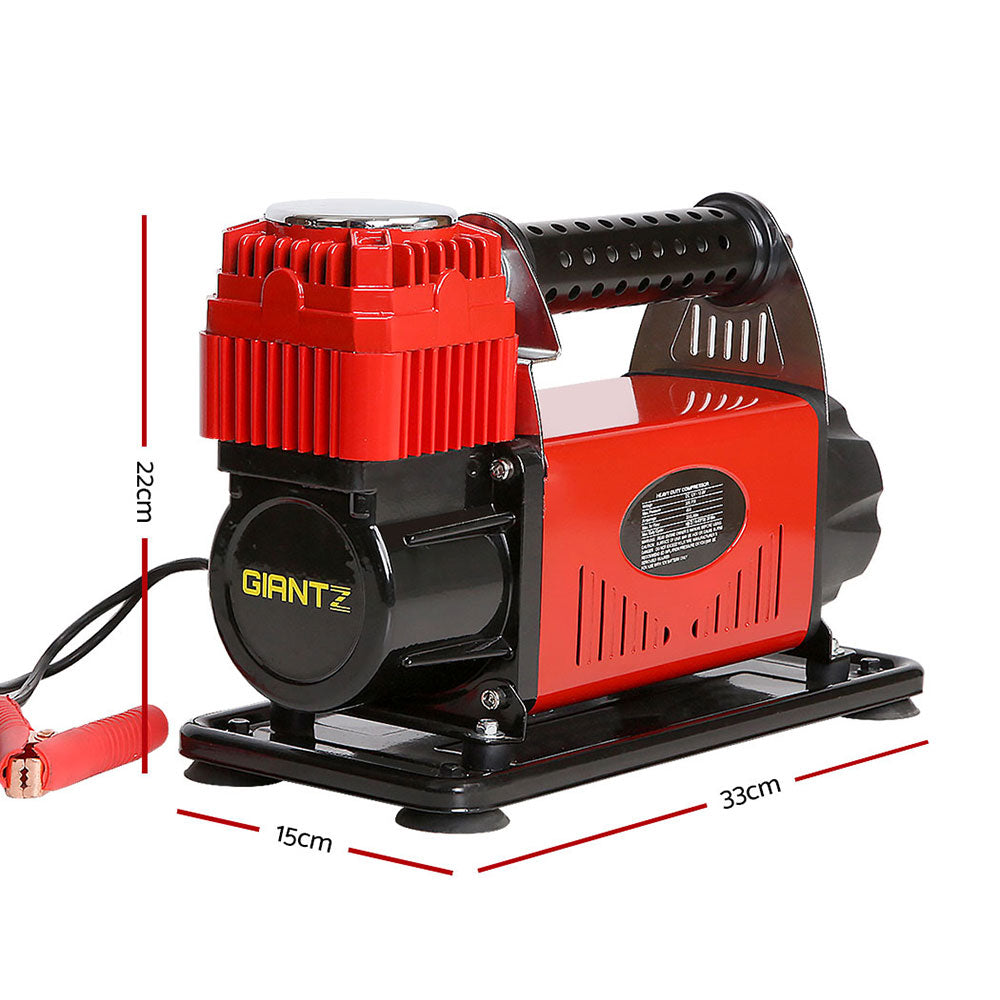 Air Compressors: Giantz Air Compressor 12V 4x4 Tyre 320L/min Deflator Inflator Car Truck Portable