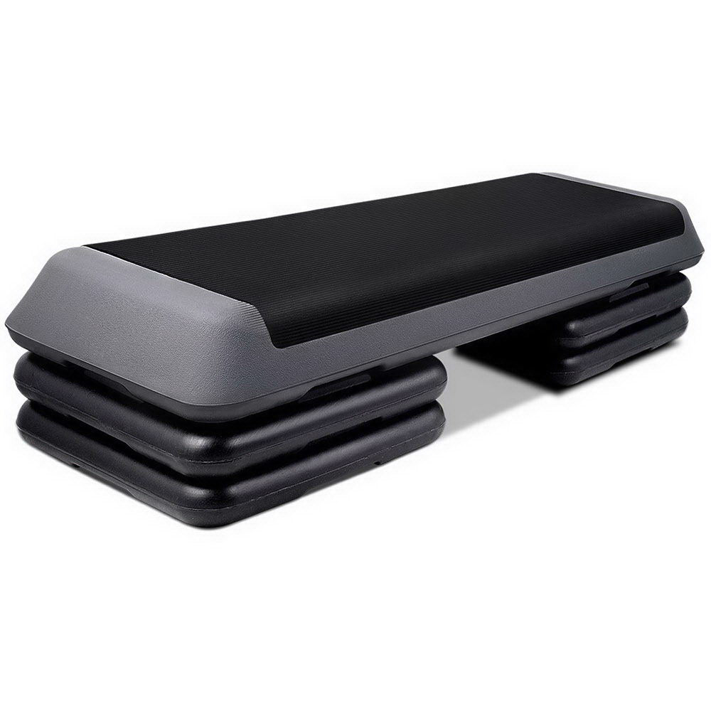 Gym & Training Step: Everfit 3 Level Aerobic Step Exercise Stepper 110cm Gym Home Fitness