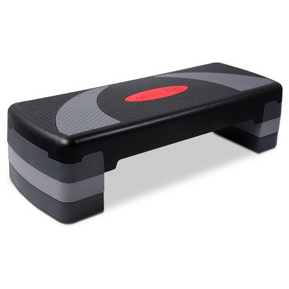 Gym & Training Step: Everfit 3 Level Aerobic Step Exercise Stepper 78cm Gym Home Fitness