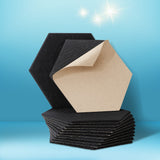 Audio Accessories: Alpha Acoustic Foam 12pcs 35x30x0.9cm Soundproof Absorption Panel Adhesive Black