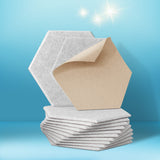 Audio Accessories: Alpha Acoustic Foam 12pcs 35x30x0.9cm Soundproof Absorption Panel Adhesive Grey