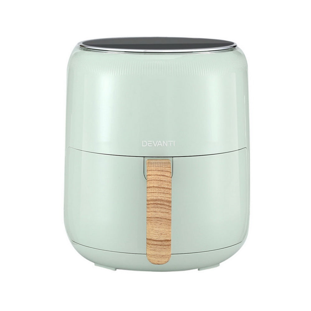 Air Fryers: Devanti 5L Air Fryer Touch Control 1700W Green