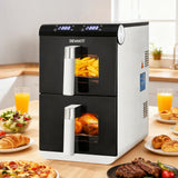 Air Fryers: Devanti Air Fryer Oven 11L Dual Zone Fryers