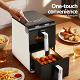 Air Fryers: Devanti Air Fryer Oven 11L Dual Zone Fryers