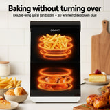 Air Fryers: Devanti Air Fryer Oven 11L Dual Zone Fryers