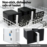 Air Fryers: Devanti Air Fryer Oven 11L Dual Zone Fryers