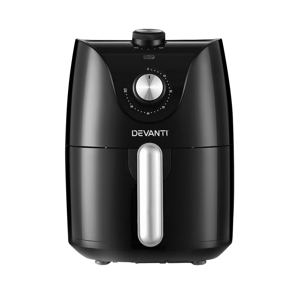 Air Fryers: Devanti Air Fryer 2.5L Knob Fryers
