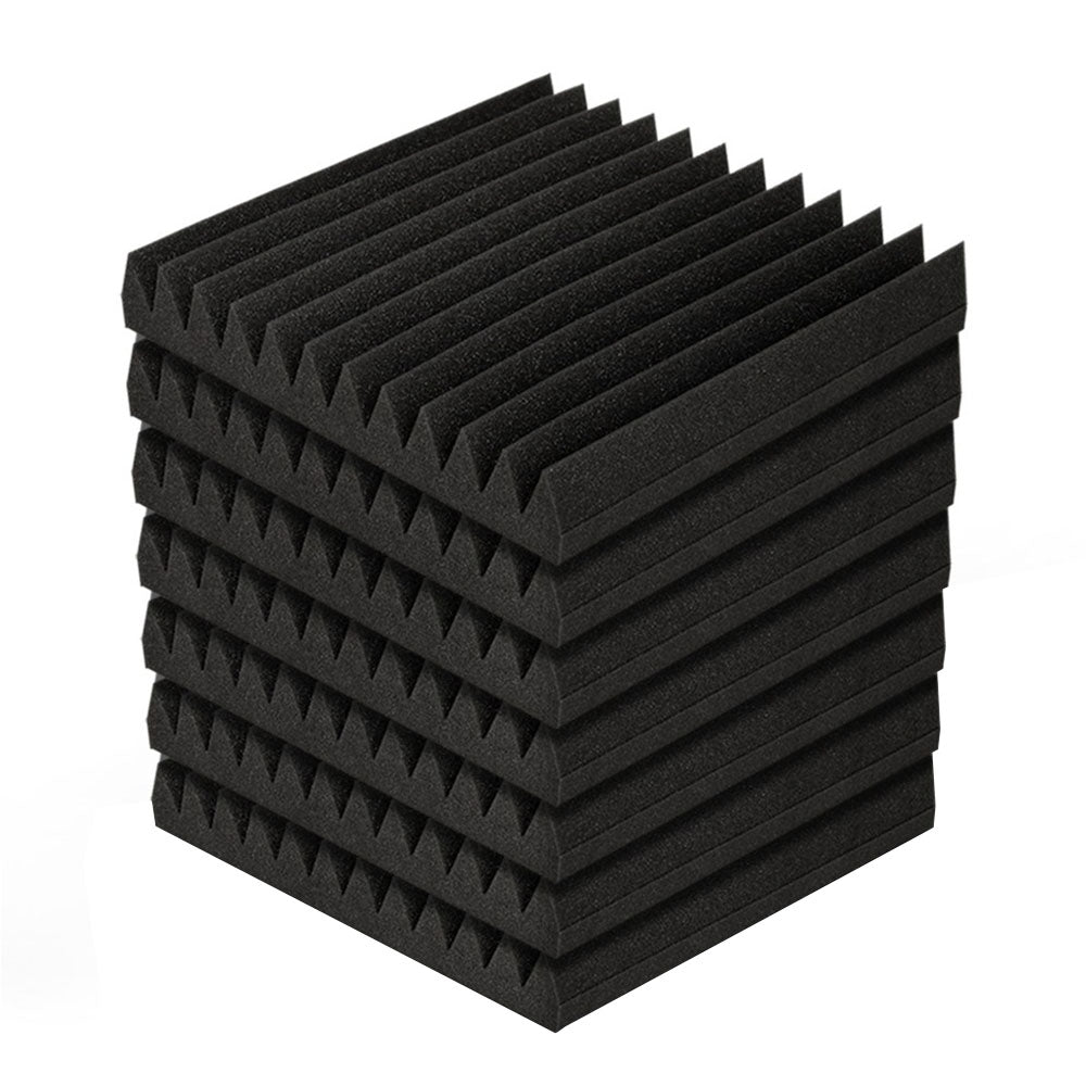 Audio Accessories: Alpha Acoustic Foam 20pcs 30x30x5cm Sound Absorption Proofing Panel Studio Wedge