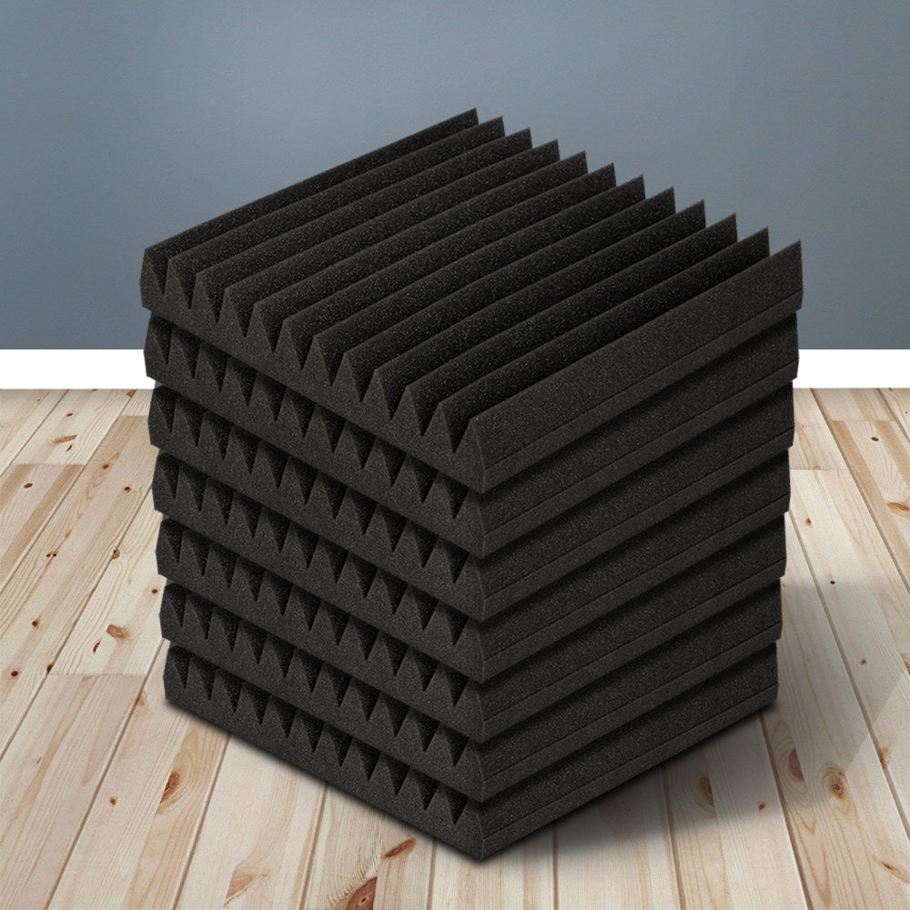 Audio Accessories: Alpha Acoustic Foam 20pcs 30x30x5cm Sound Absorption Proofing Panel Studio Wedge
