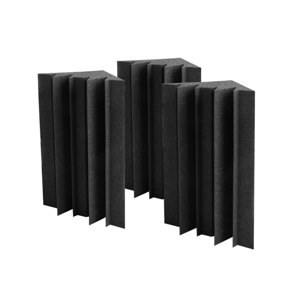 Audio Accessories: Alpha Acoustic Foam 40pcs Corner Bass Trap Sound Absorption Proofing Treatment