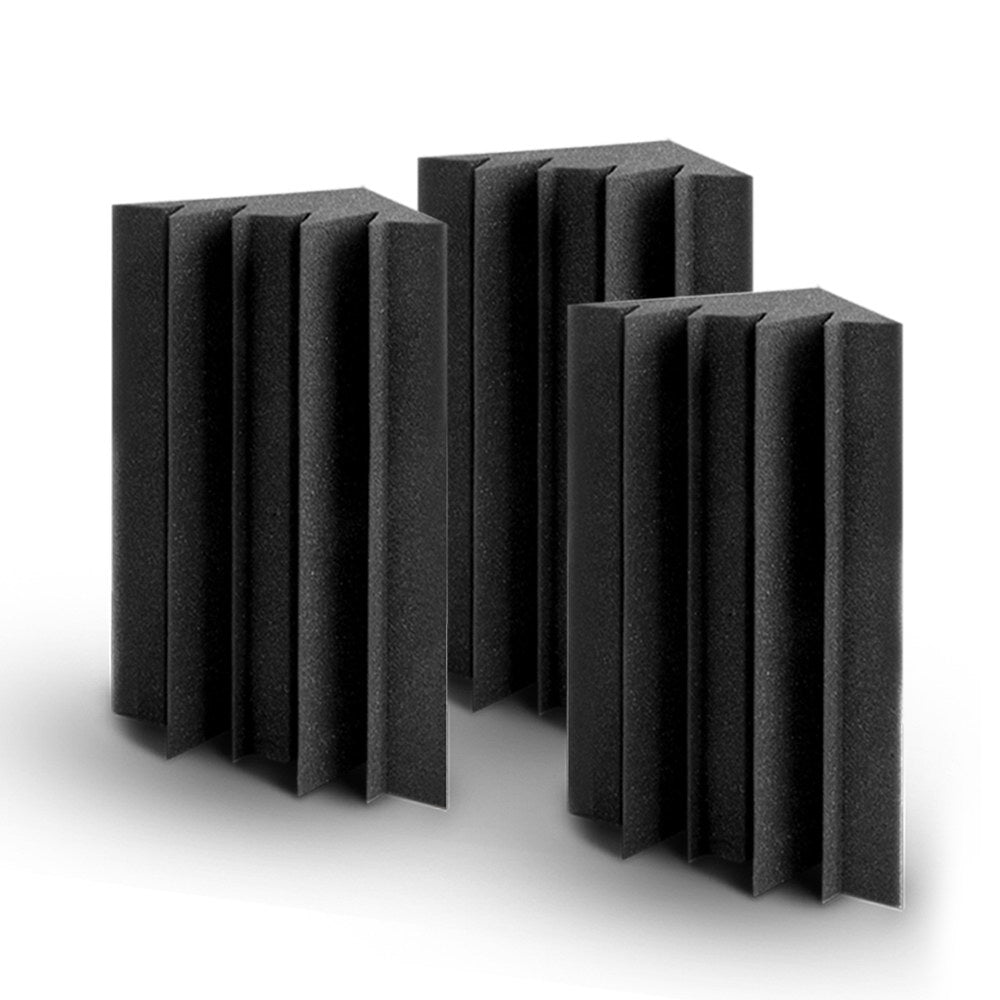 Audio Accessories: Alpha Acoustic Foam 60pcs Corner Bass Trap Sound Absorption