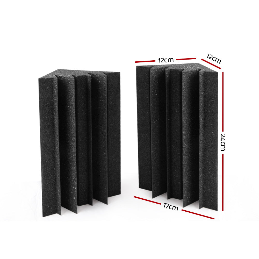Audio Accessories: Alpha Acoustic Foam 60pcs Corner Bass Trap Sound Absorption