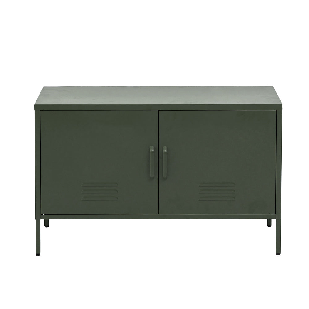 Buffets & Sideboards: Artiss Buffet Sideboard Metal Cabinet - BASE Green