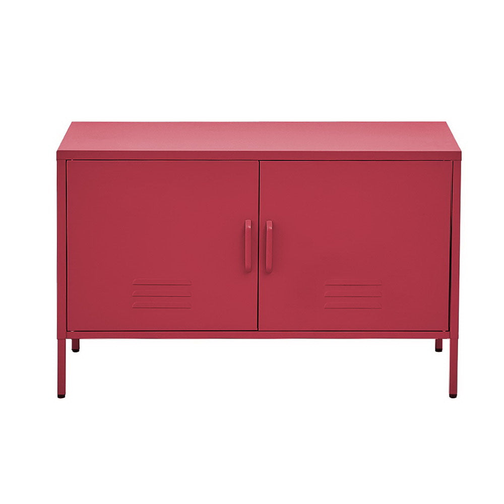 Buffets & Sideboards: Artiss Buffet Sideboard Metal Cabinet - BASE Pink