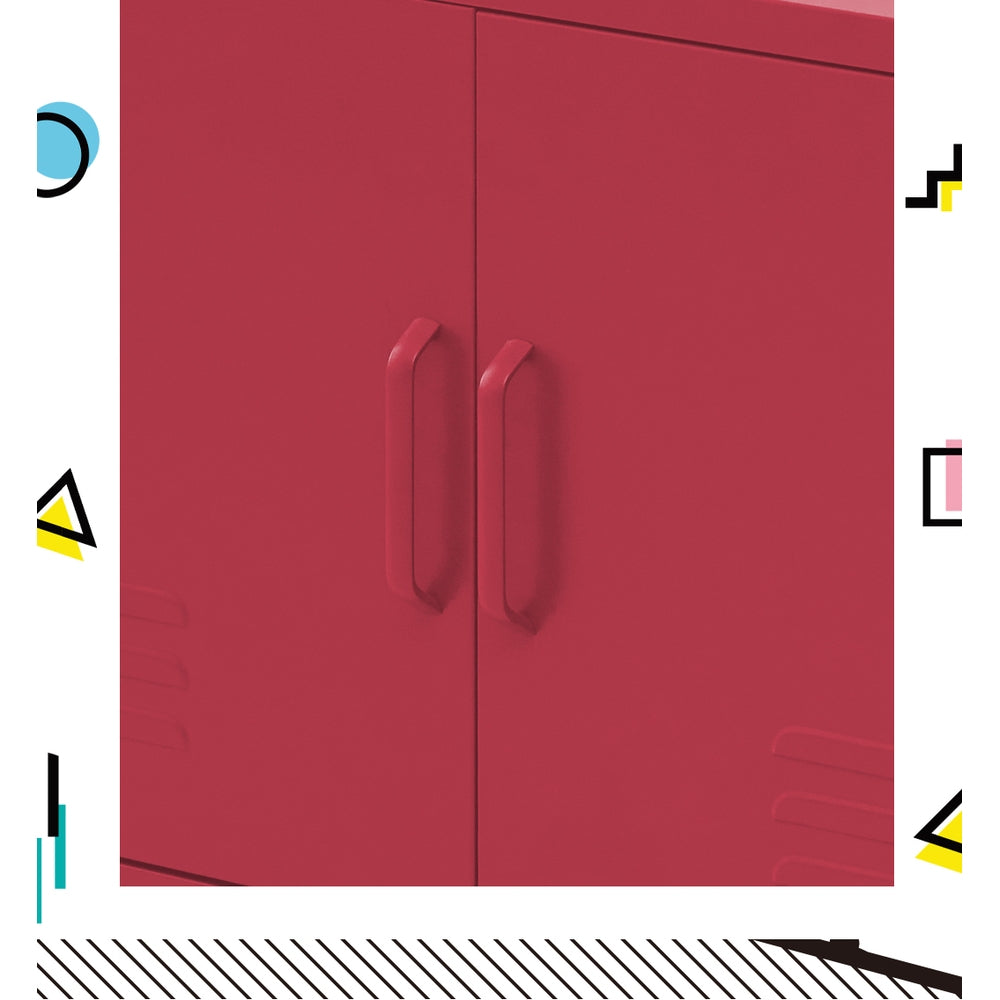 Buffets & Sideboards: Artiss Buffet Sideboard Metal Cabinet - BASE Pink