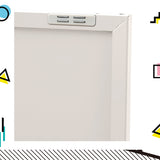 Artiss Buffet Sideboard Metal Cabinet - BASE White