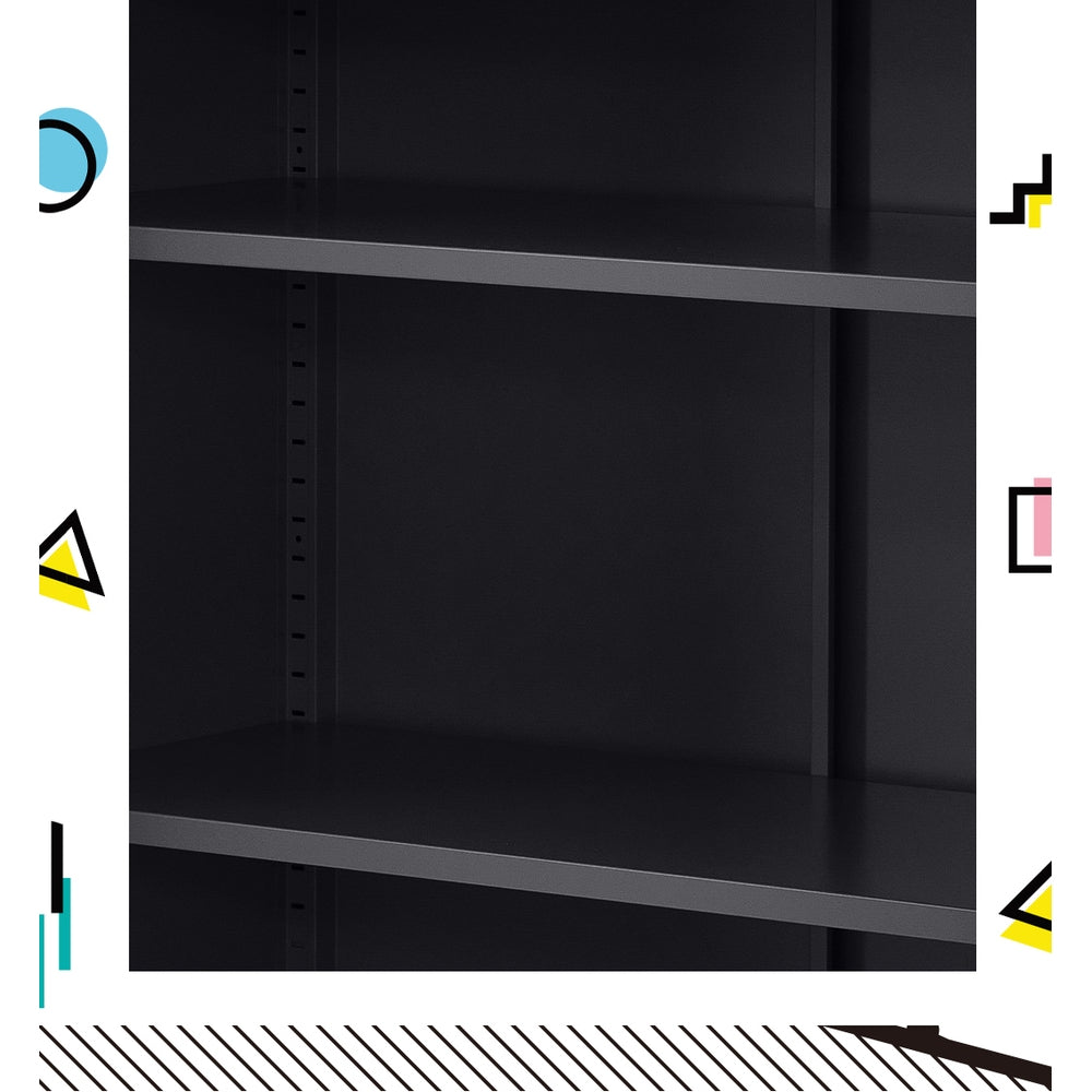 Buffets & Sideboards: Artiss Buffet Sideboard Metal Cabinet - SWEETHEART Charcoal
