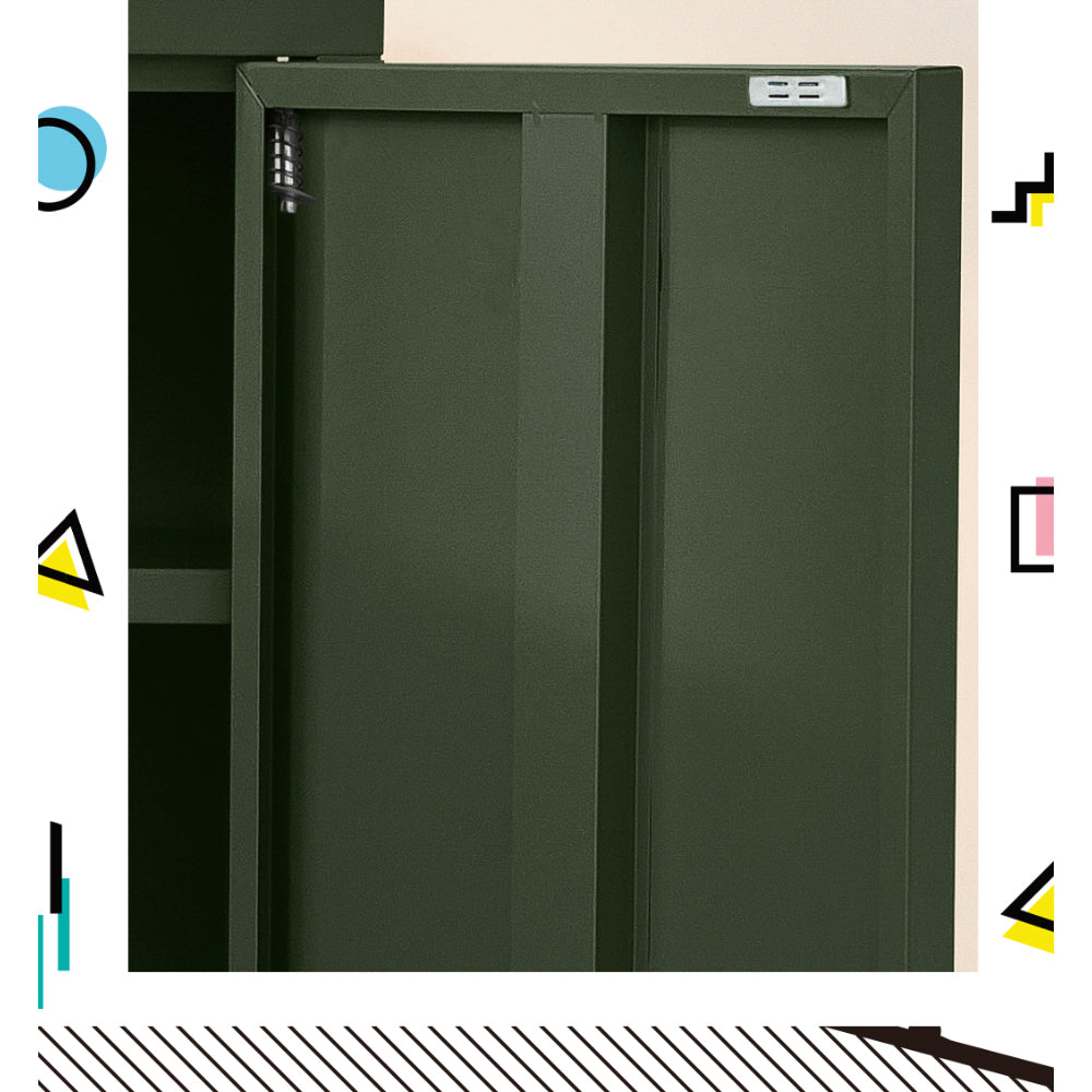 Buffets & Sideboards: Artiss Buffet Sideboard Metal Cabinet - SWEETHEART Green