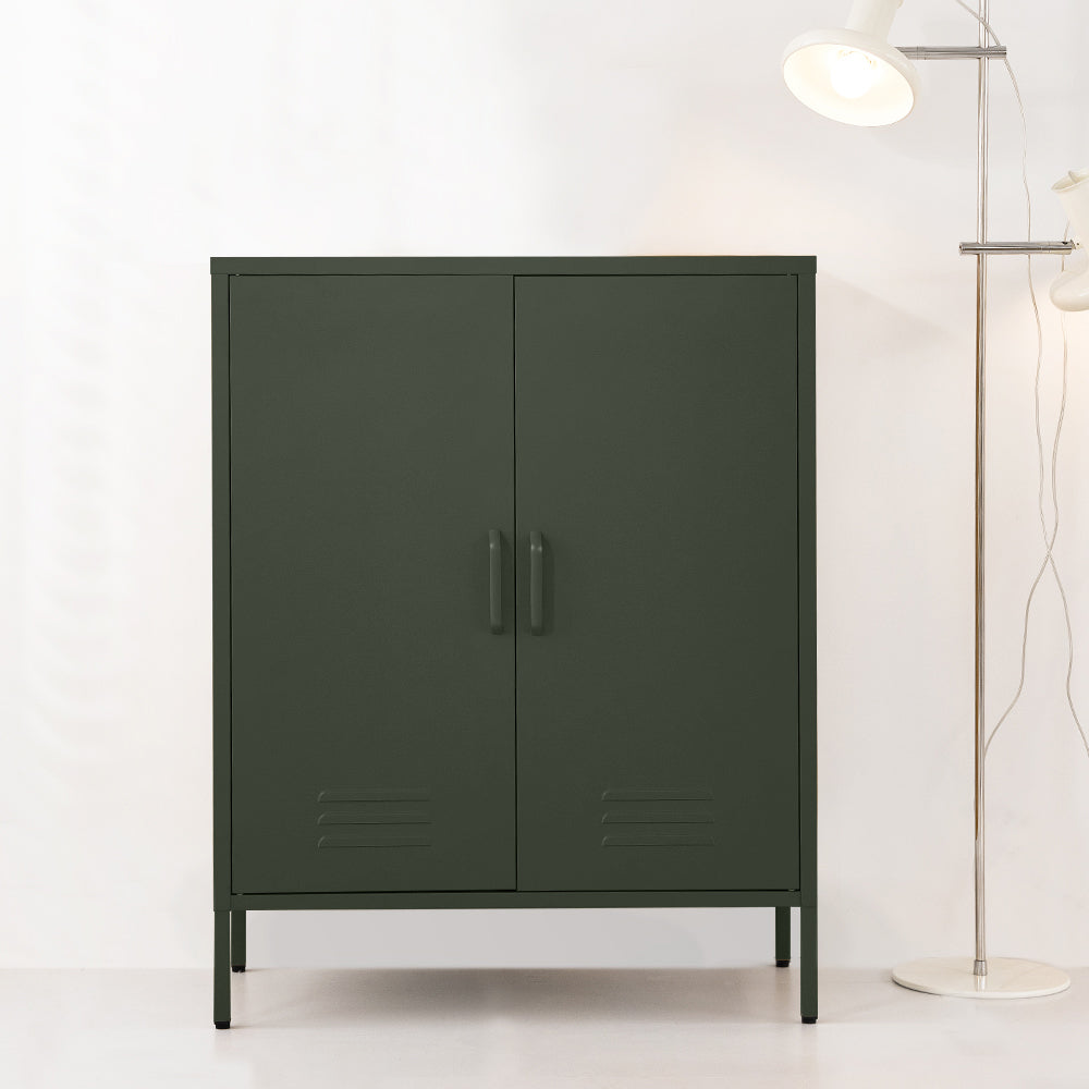 Buffets & Sideboards: Artiss Buffet Sideboard Metal Cabinet - SWEETHEART Green