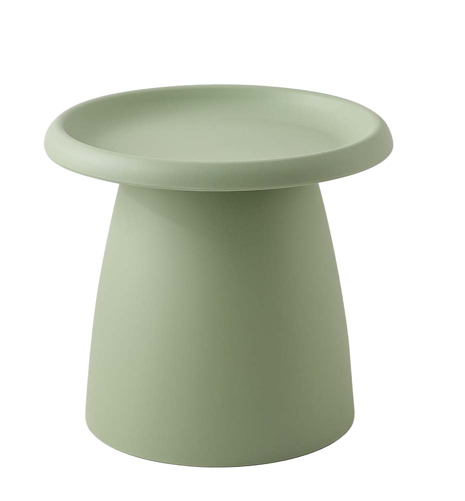 Disposable Cups: Artiss Coffee Table Round 52CM Plastic Green