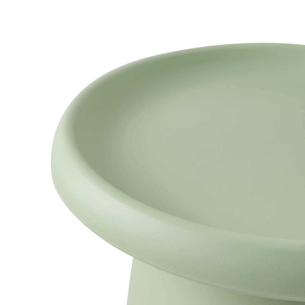 Disposable Cups: Artiss Coffee Table Round 52CM Plastic Green