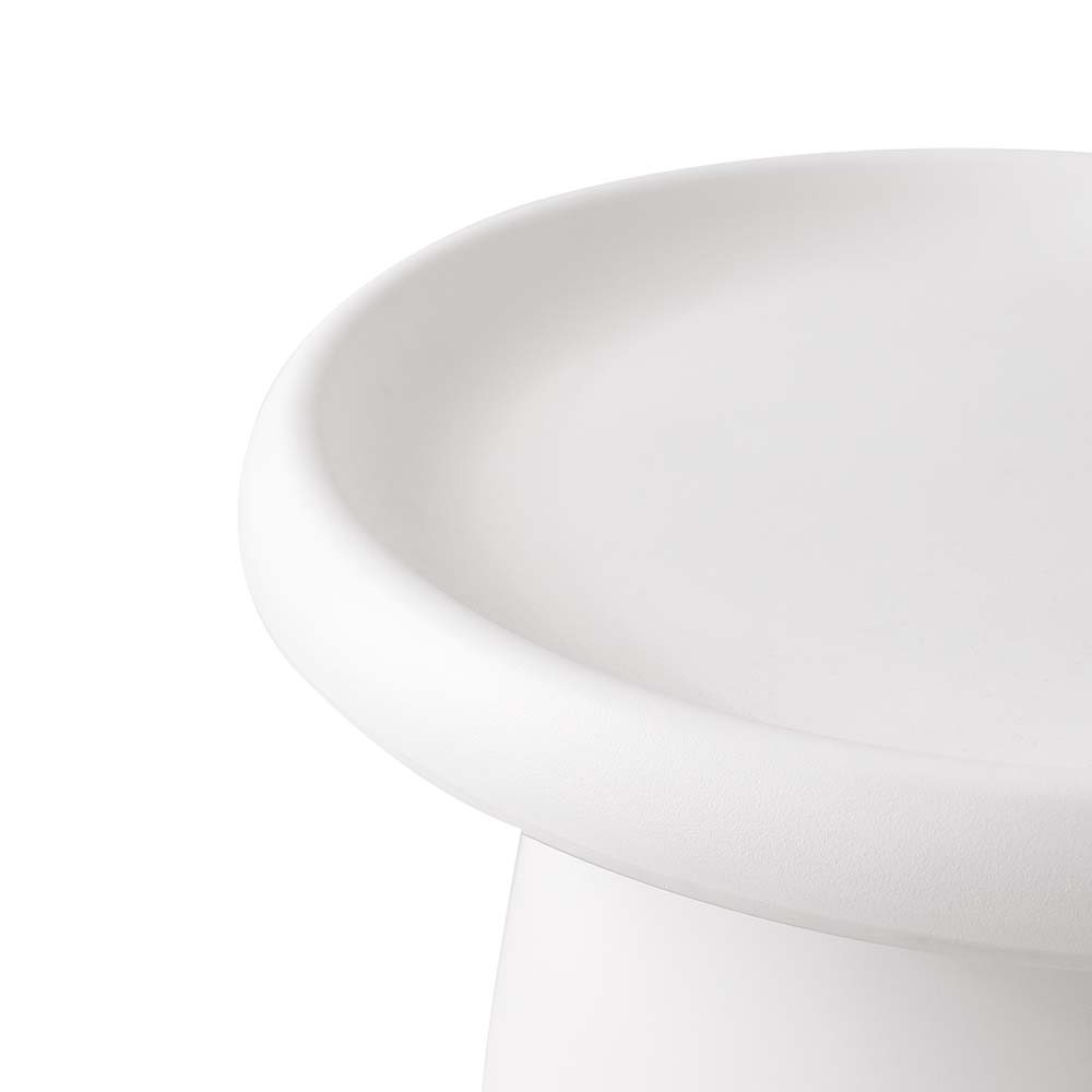 Coffee Tables: Artiss Coffee Table Round 52CM Plastic White