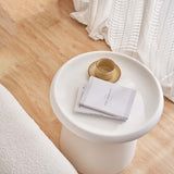 Coffee Tables: Artiss Coffee Table Round 52CM Plastic White