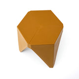 98765-ArtissIn 2x Bar Stools Puzzle Plastic Foot Stool Yellow