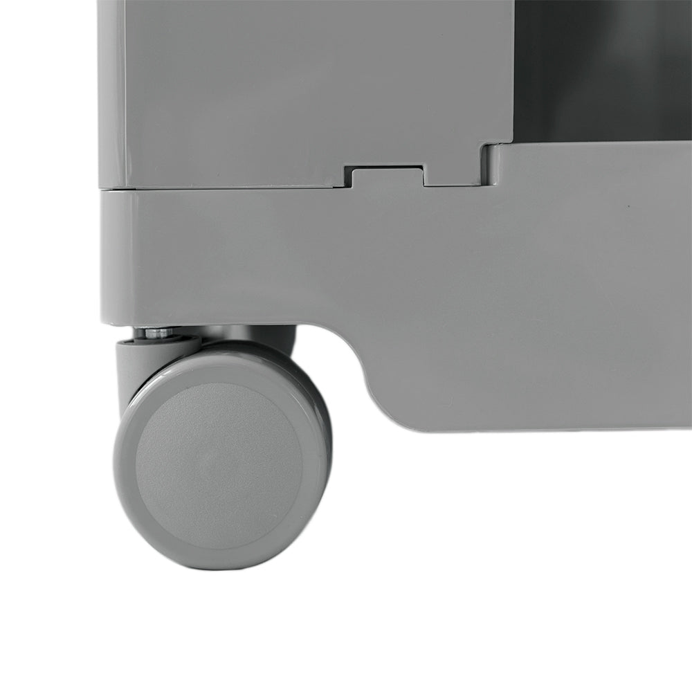Side Tables: ArtissIn Storage Trolley Bedside Table 5 Tier Cart Boby Replica Grey
